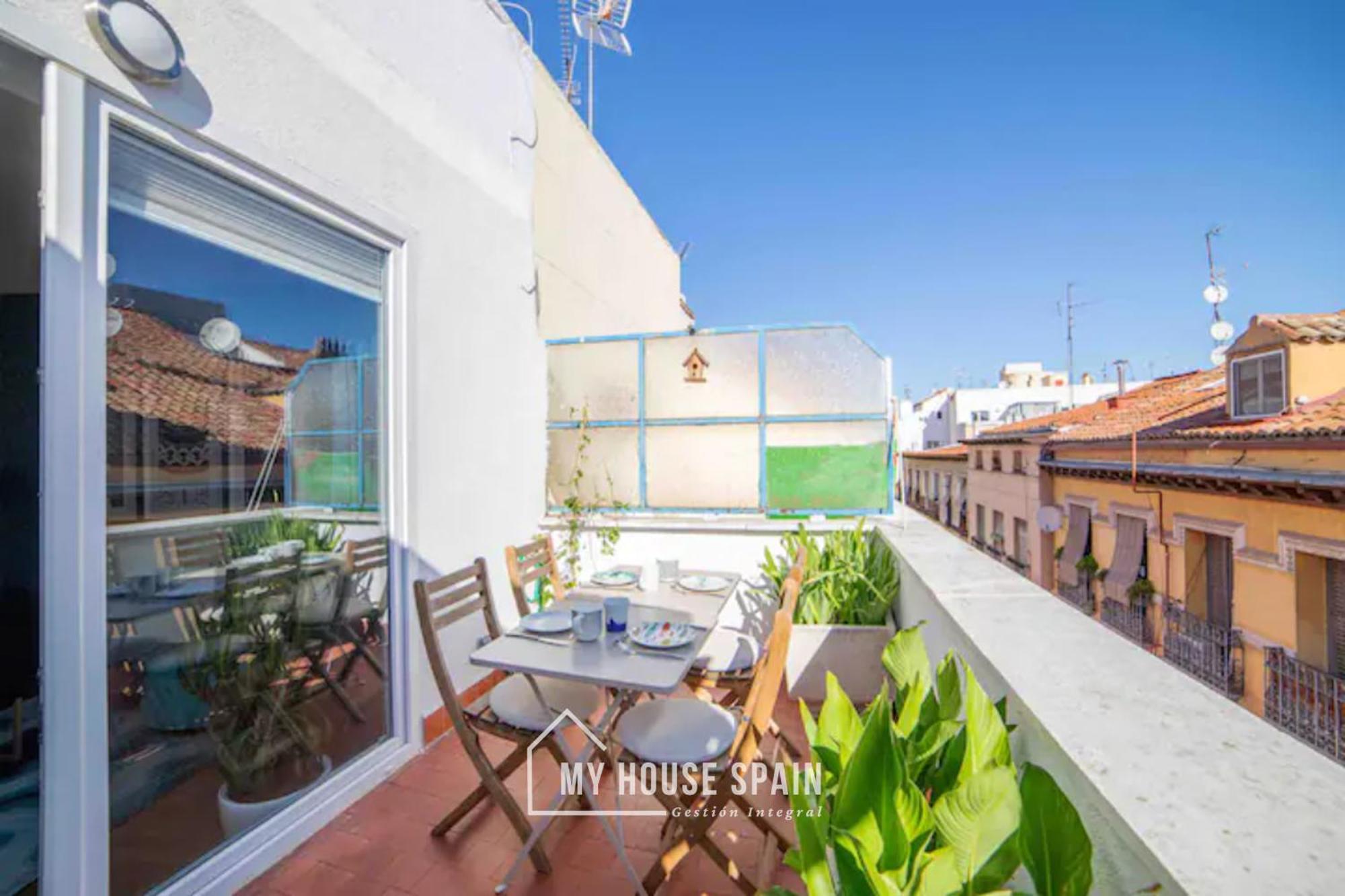 Myhousespain - Modern Penthouse Close To Gran Via - Big Terrace マドリード エクステリア 写真